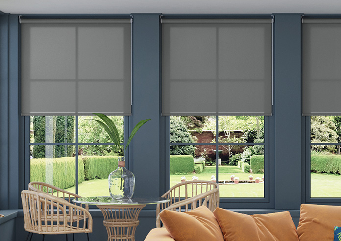 Roma, Fuscous Grey - Roller Blind - Image 3